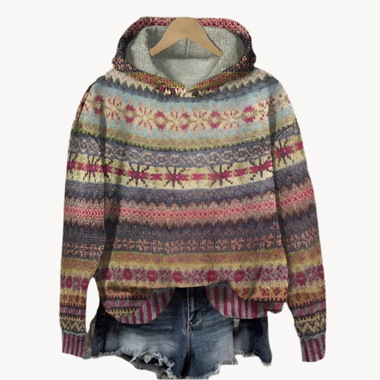 Vintage Damen-Hoodie für ultimativen Komfort im Retro-Design