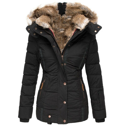 Wintermantel Damen – Warm, wasserdicht & gefüttert mit Fell