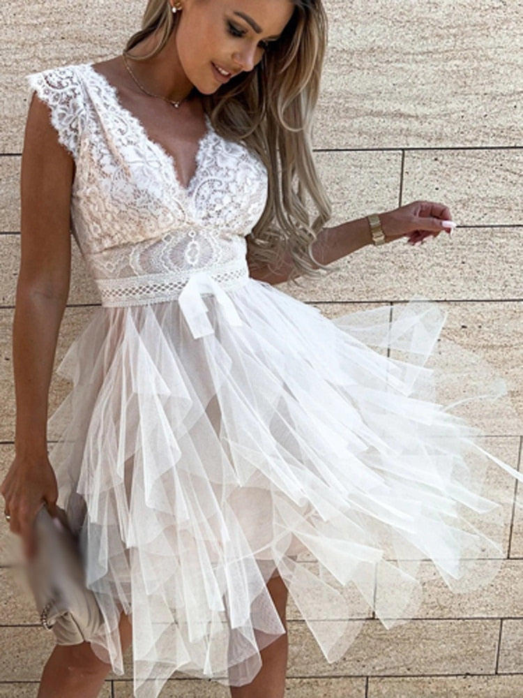 Zala | Romantisches & fröhliches Sommerkleid mit Rüschen | Elegant, verspielt & vielseitig