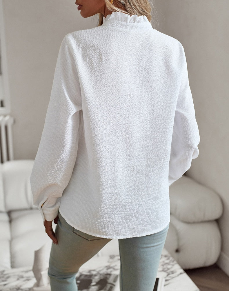 Zofia | Elegante Damenbluse mit schickem Design und fließendem Schnitt